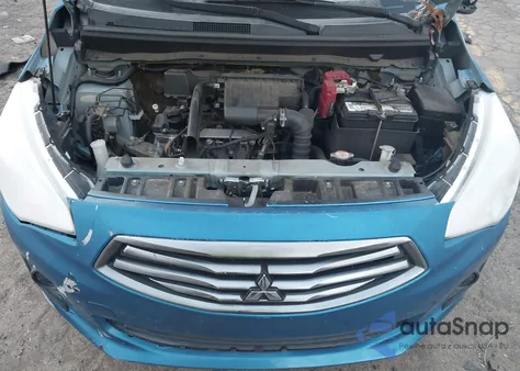 2019 Mitsubishi Mirage G4 Es z USA, uszkodzony, nr VIN ML32F3FJ6KHF02062